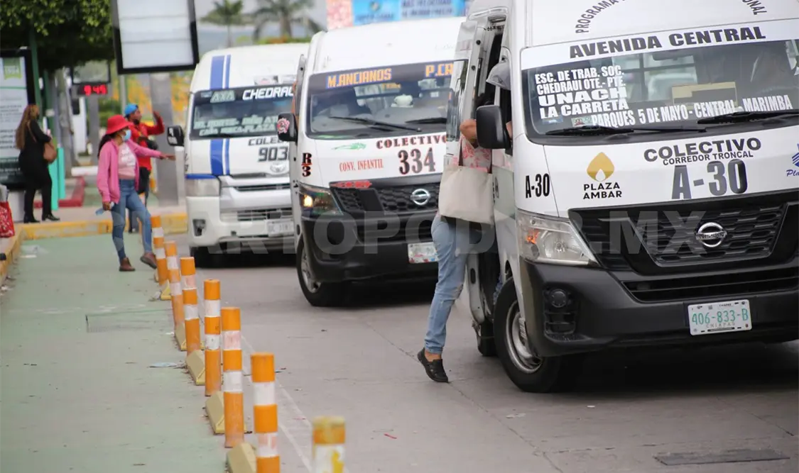 Aumento al pasaje debería ser de dos pesos: transporte