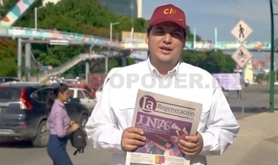 Promueve Carlos Molina el periódico La Regeneración