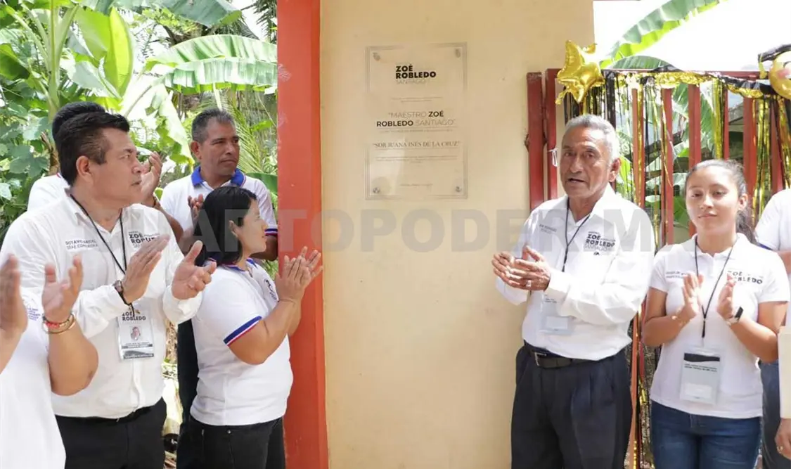 Fundación Zoé Robledo presente en la región zoque