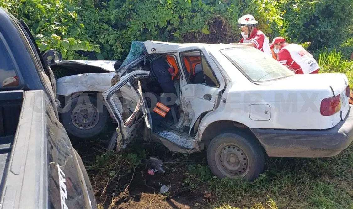 Una persona fallecida y dos heridos en choque
