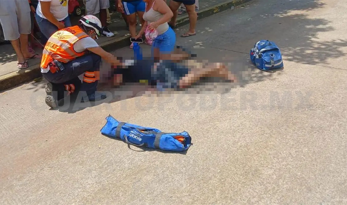 Niño es arrollado al tratar de cruzar la calle