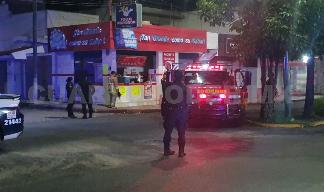 Se suscita conato de incendio en una pollería