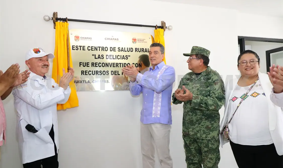 Inaugura REC reconversión de centro de salud