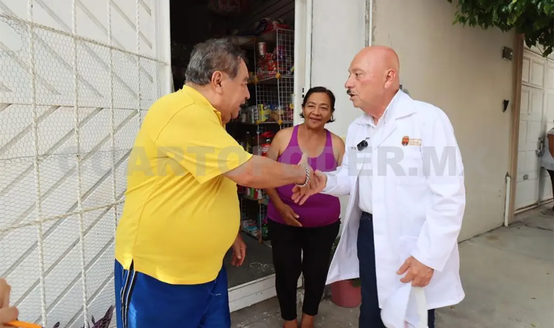 Dr. Pepe Cruz acompañó a las brigadas casa a casa