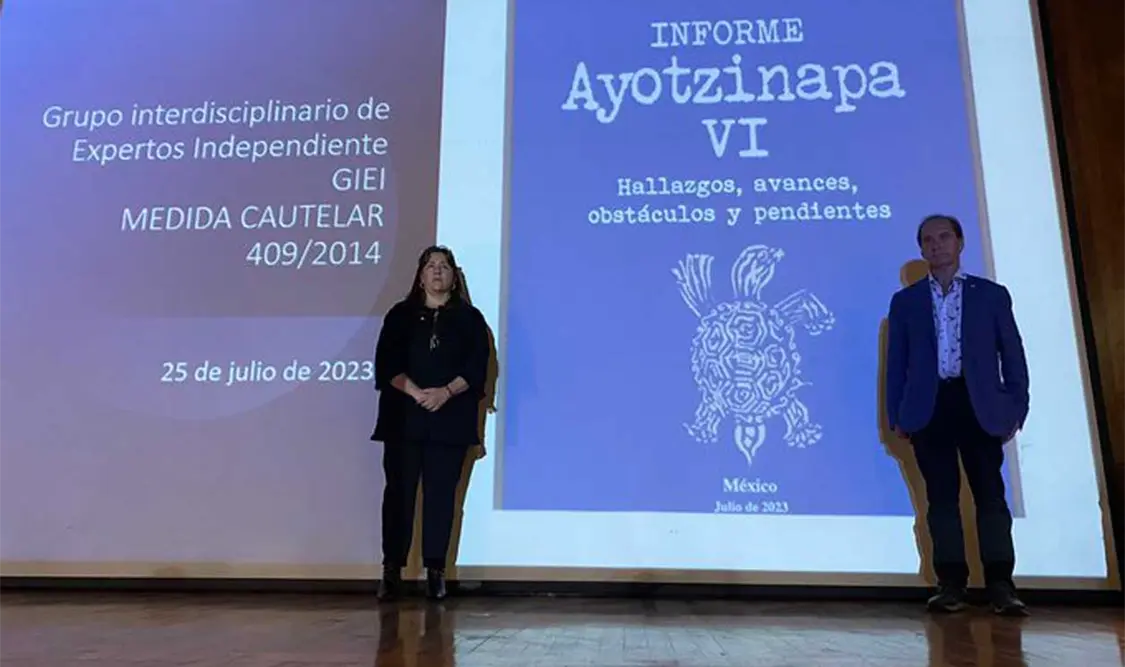 Presentan último informe sobre Ayotzinapa