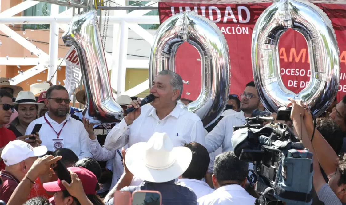 Cumple Adán 100 asambleas informativas