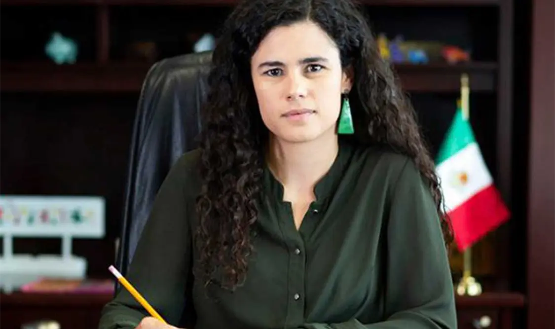 Luisa María Alcalde, secretaria de Gobernación. Cortesía
