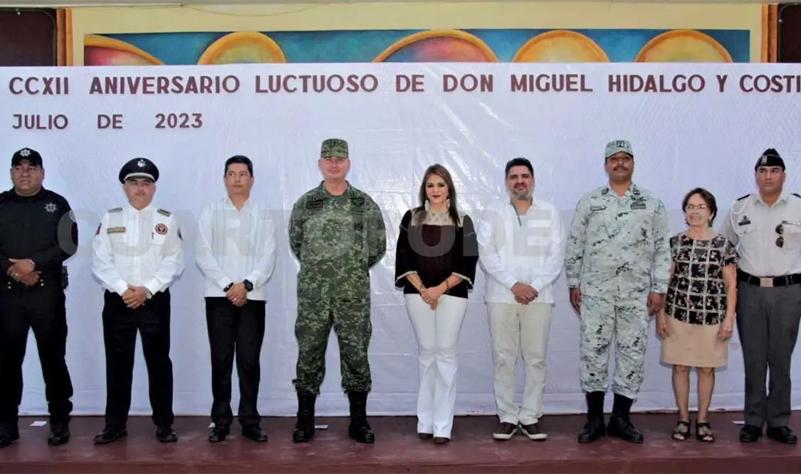 Conmemoran aniversario luctuoso de Miguel Hidalgo