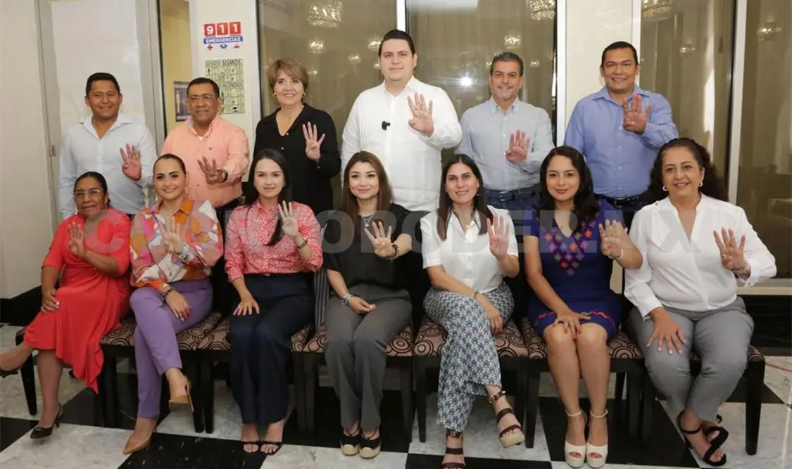 Diputados de Morena se reúnen con Molina: Melgar