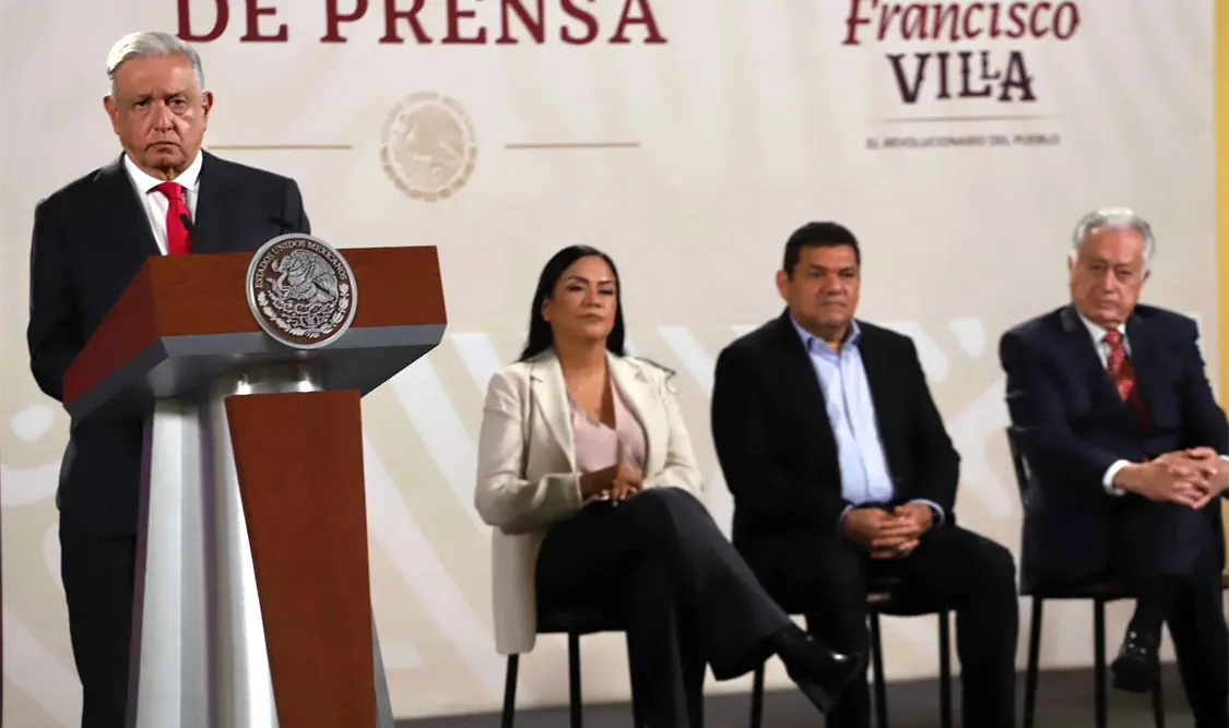López Obrador resaltó los programas del bienestar. Cortesía