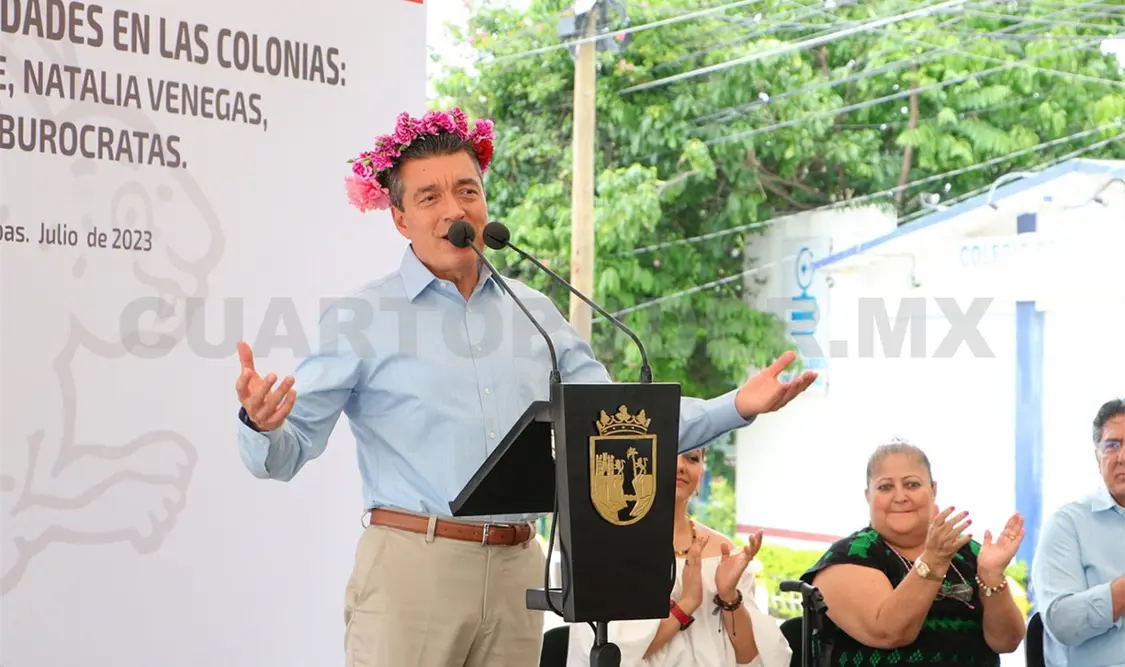 Inauguró mandatario obras viales en Tuxtla Gutiérrez