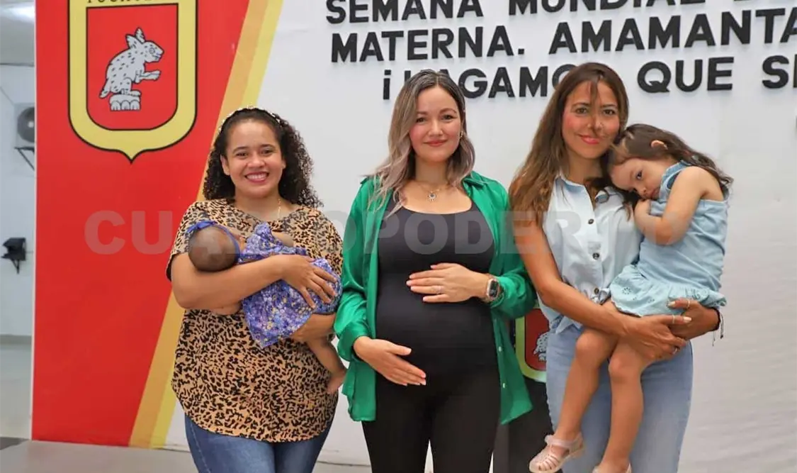 Celebran Semana Mundial de la Lactancia Materna