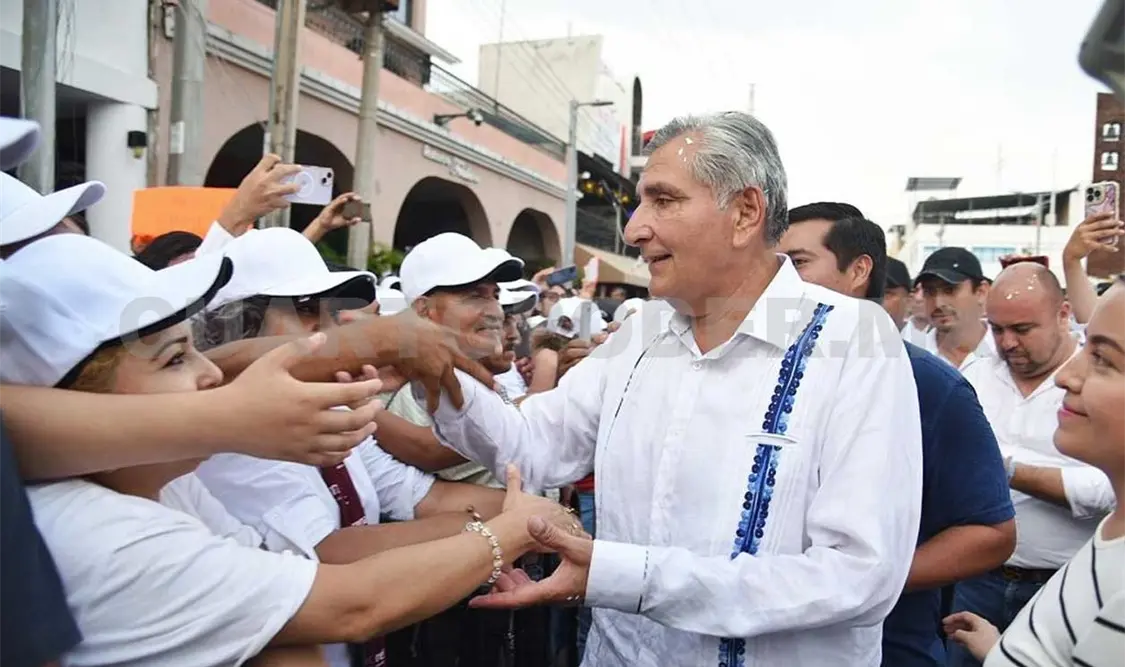 Adultos mayores han sostenido a AMLO: Adán Augusto