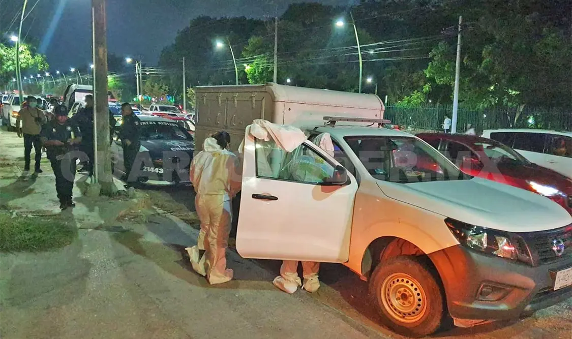 Hallan cadáver putrefacto al interior de una palapa