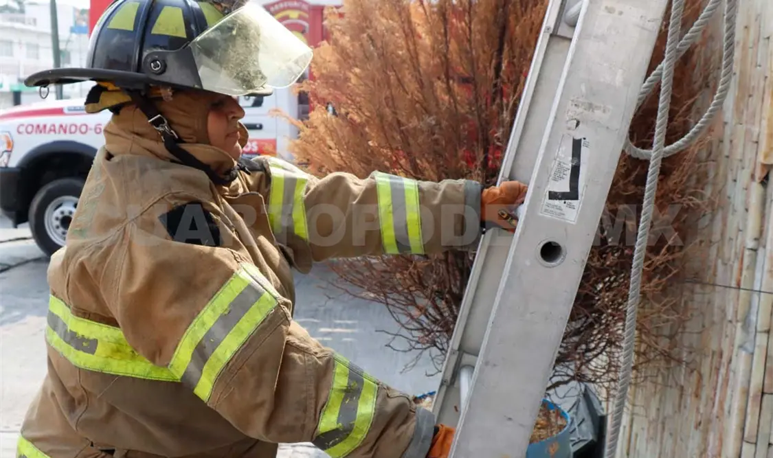 Jornada de capacitación para certificarse como bomberos