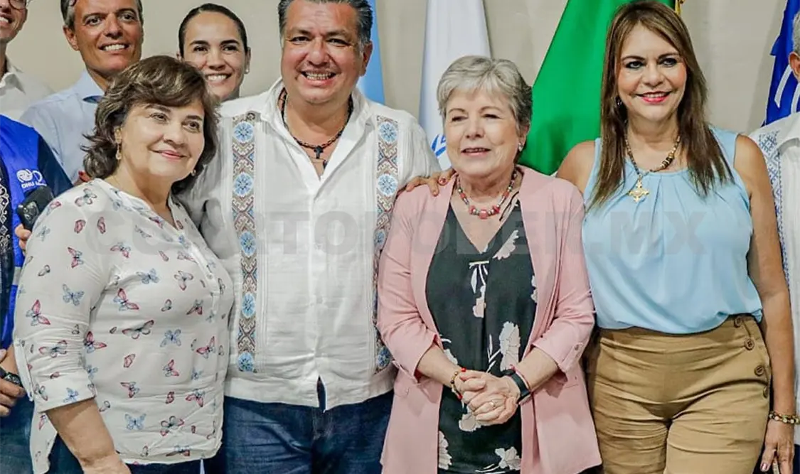 Canciller y Urbina encabezan presentación de proyecto