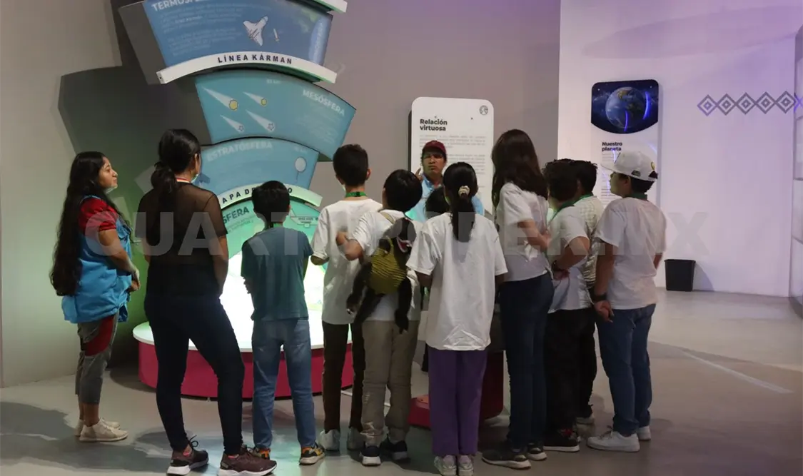 Un éxito los cursos en el Much y el Planetario Tuxtla