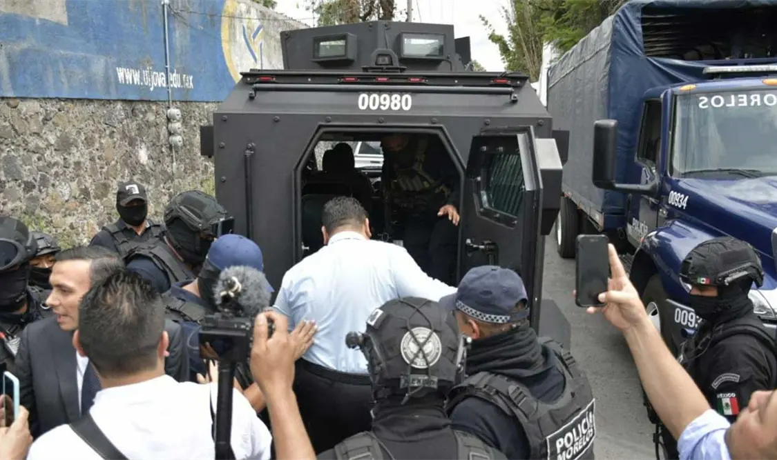 Detienen al fiscal Uriel Carmona Gándara