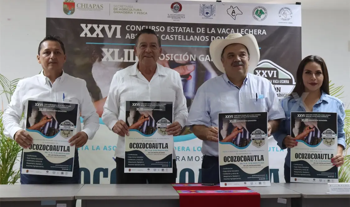 Anuncian XXVI Concurso Estatal de la Vaca Lechera