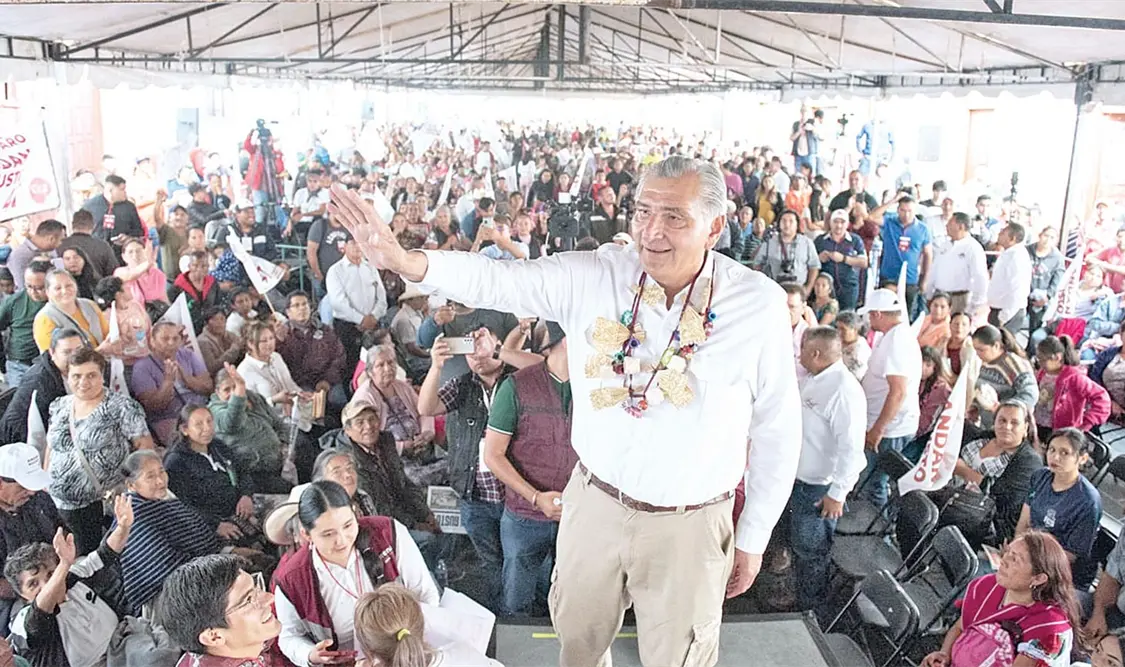 Desde Zamora, López Hernández llamó a respaldar con todo al presidente López Obrador en su último tramo de gobierno. Twitter
