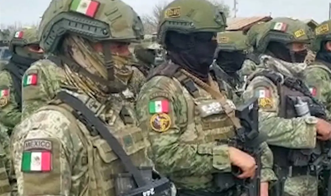 Alrededor de 120 elementos del Ejército Mexicano arribaron a Nuevo Laredo. Cortesía