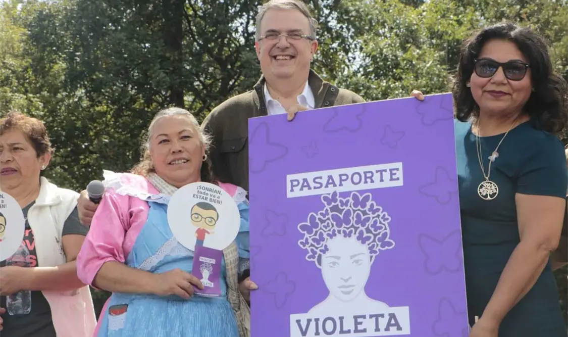 Ebrard propone Pasaporte Violeta