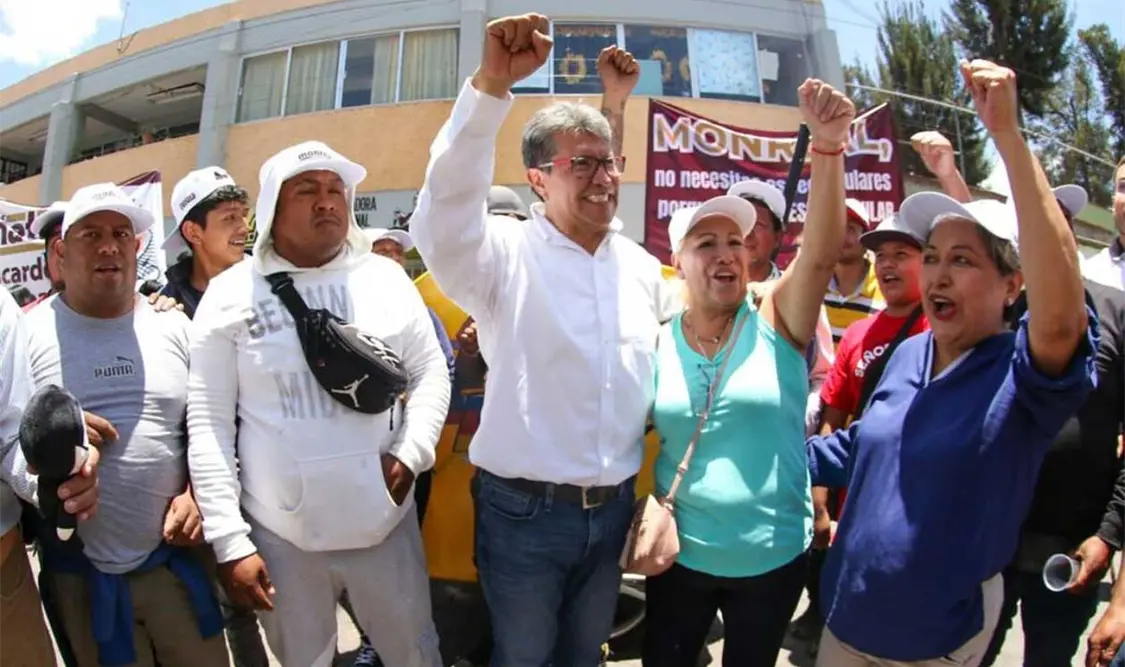 Ricardo Monreal pide unidad en torno a López Obrador