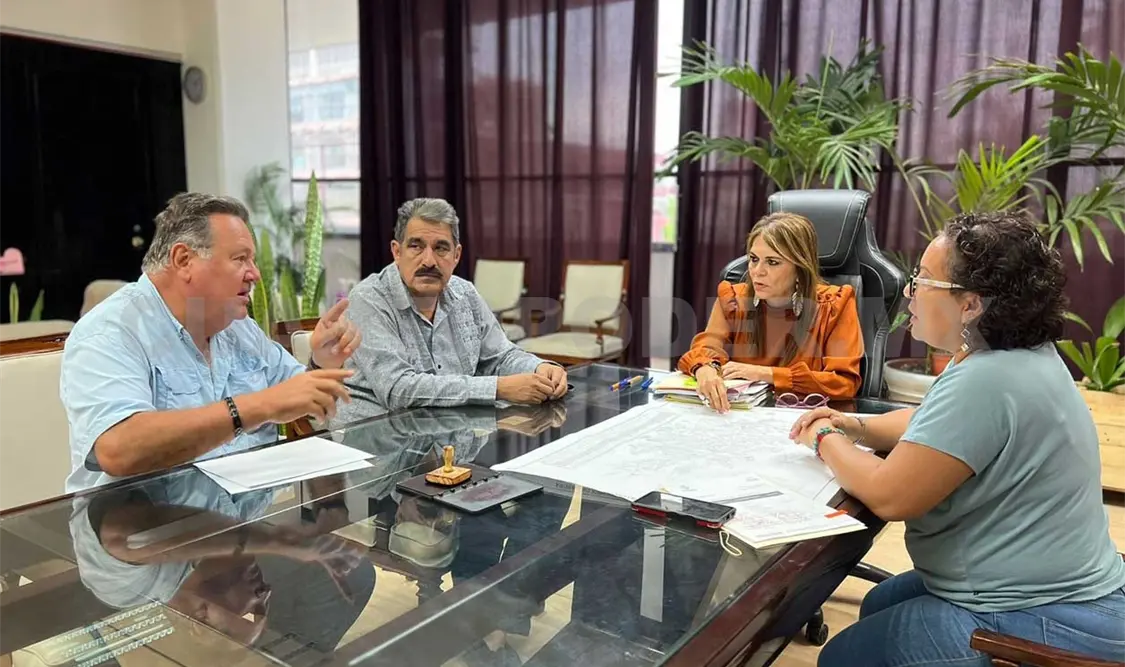 Revisan el proyecto de contenedores de basura