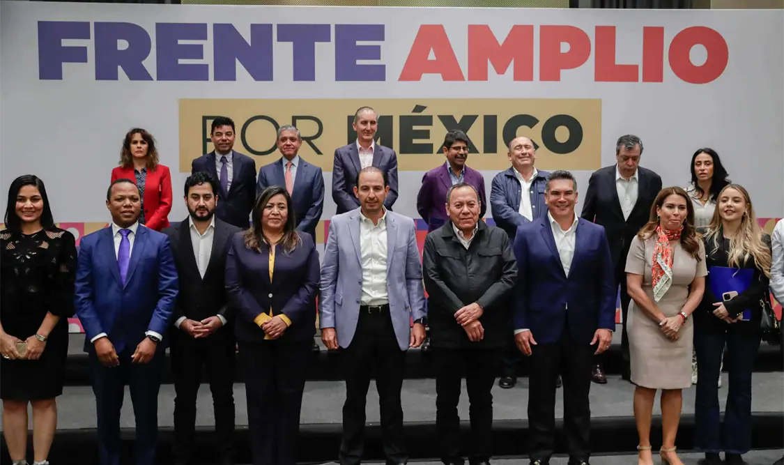 Presentación de los observadores ciudadanos que vigilarán las elecciones primarias a realizarse el próximo 3 de septiembre. El Universal
