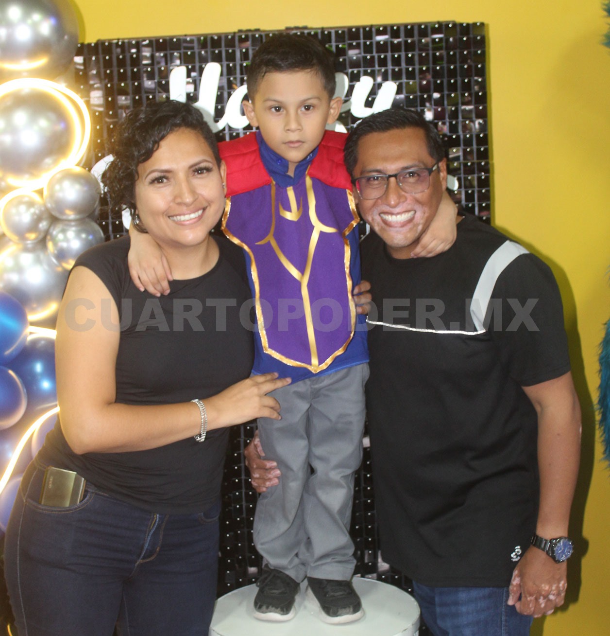 Celebrando al pequeño Tadeo