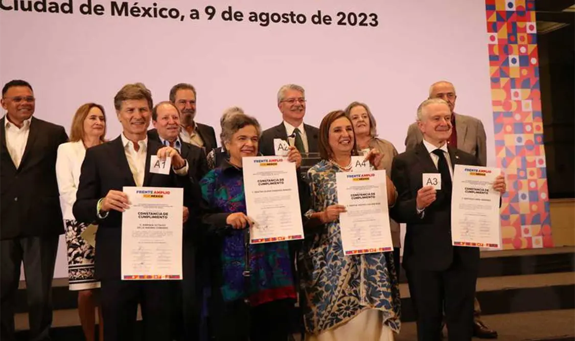 Avanzan Gálvez, Creel, Paredes y De la Madrid: FAM