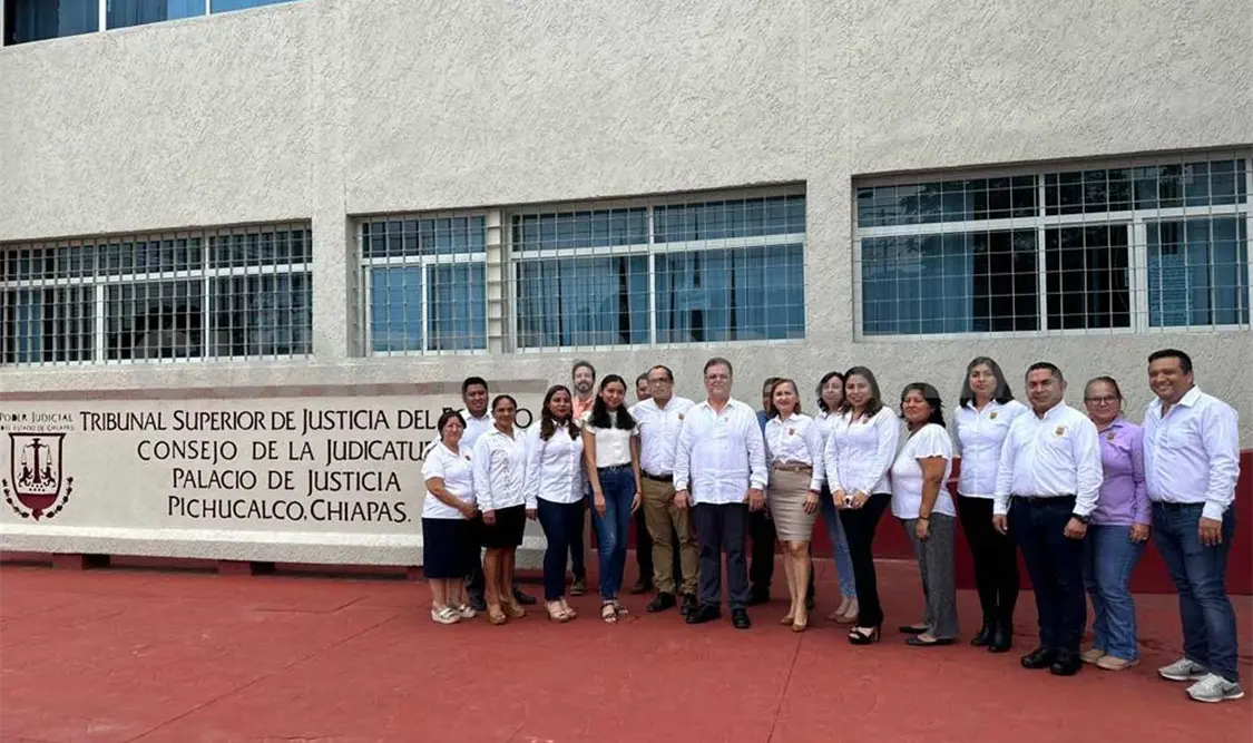 Realizan visita de verificación al distrito de Pichucalco