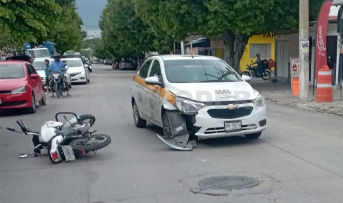Atropellan a motorista y resulta malherido