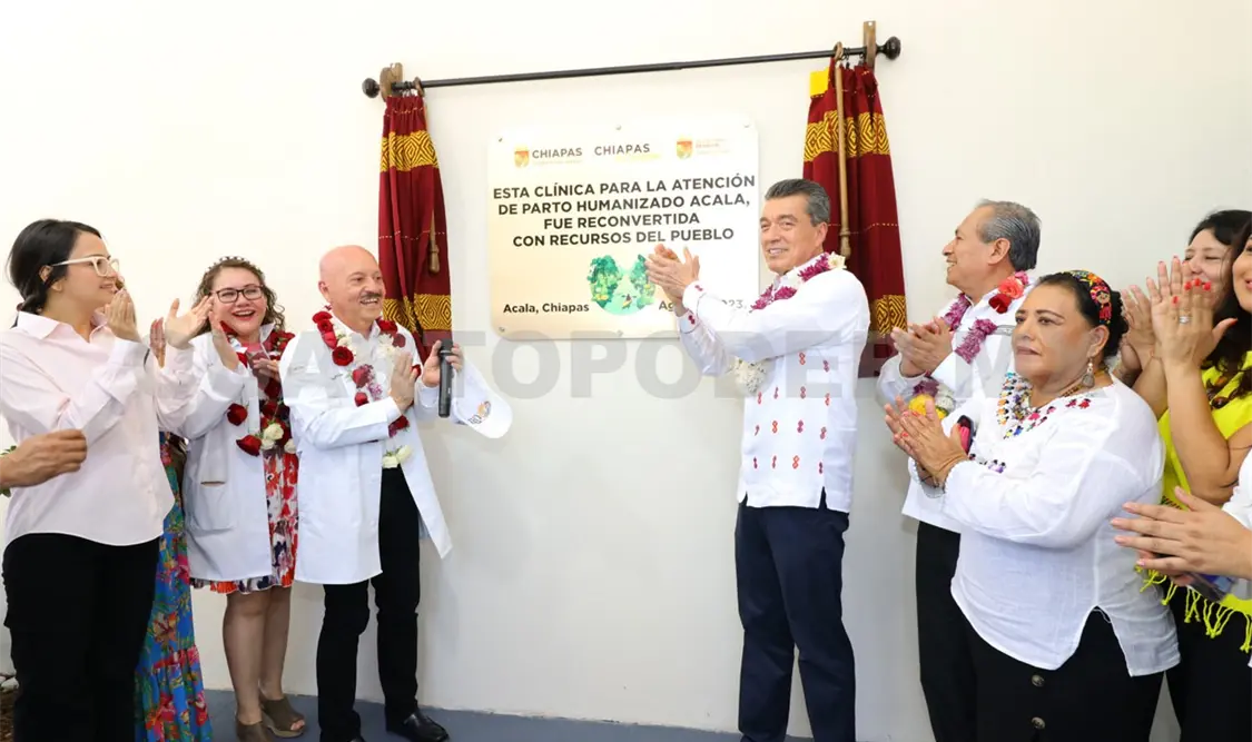 Inaugura mandatario la Clínica de Parto Humanizado núm. 12