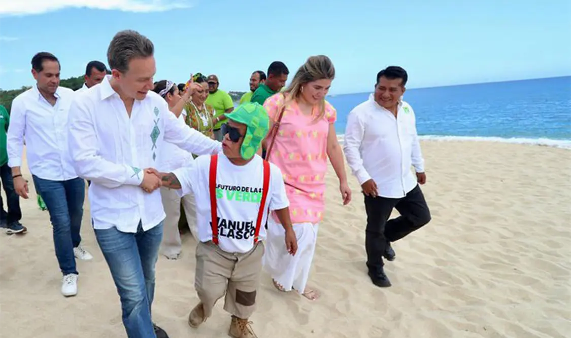 Medio Metro se reúne con Manuel Velasco Coello