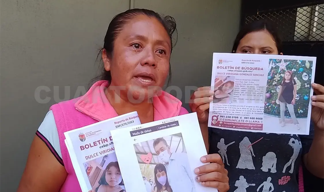 Buscan a Dulce Viridiana, extraviada el 7 de agosto
