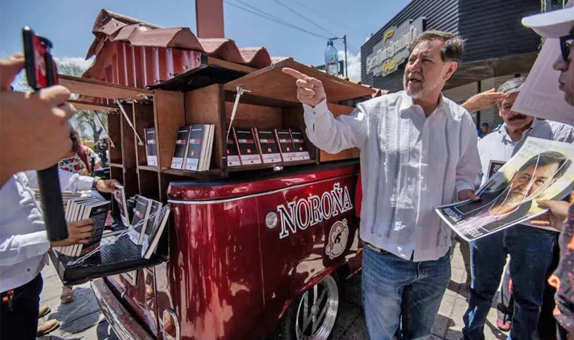 Noroña acusa a opositores de usar a pueblos indígenas