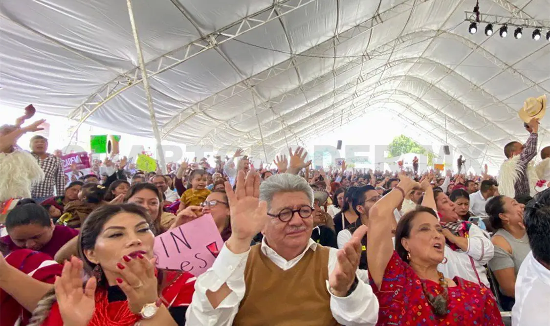 Asiste Plácido Morales a evento de la exjefa de Gobierno de la CDMX
