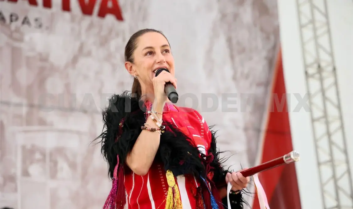 Es un honor estar con Claudia: San Cristóbal