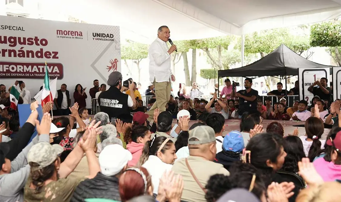 Seguiremos trabajando por un México más justo: Adán