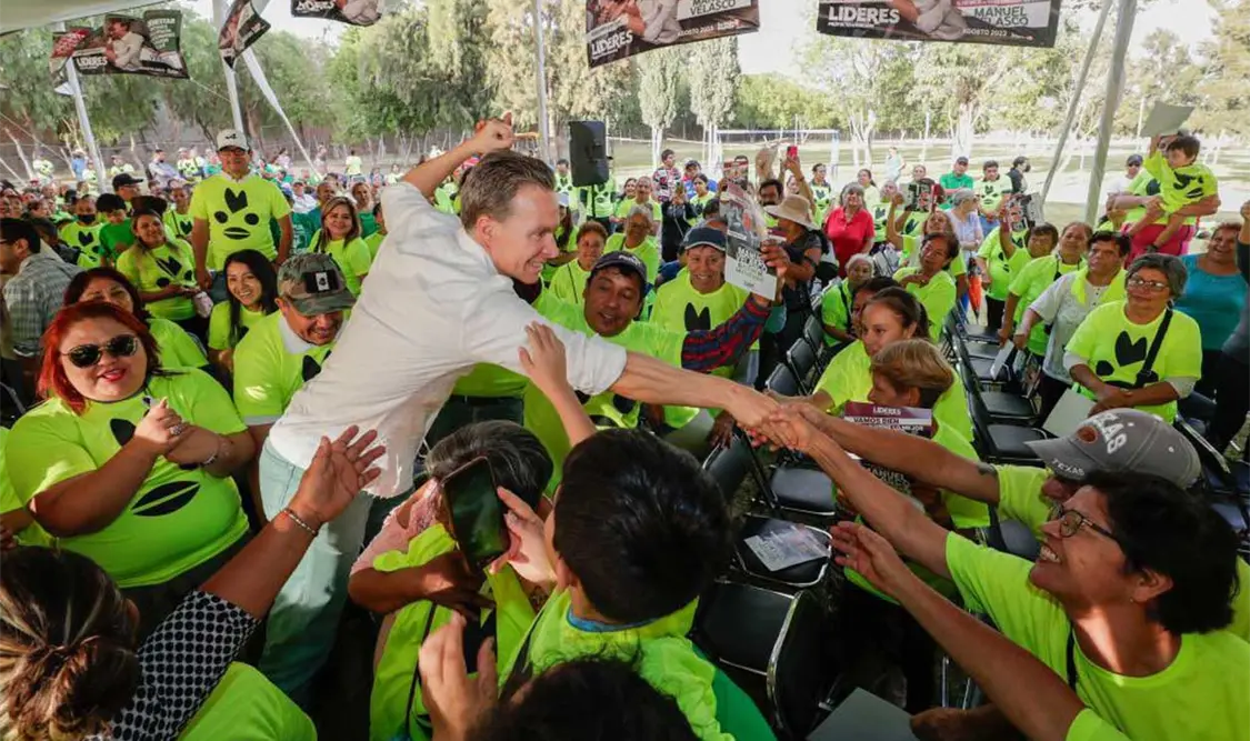 Llega a SLP Velasco y su pasión por el movimiento de la 4T