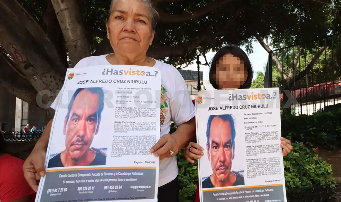 Piden dar con el paradero de José Alfredo Cruz