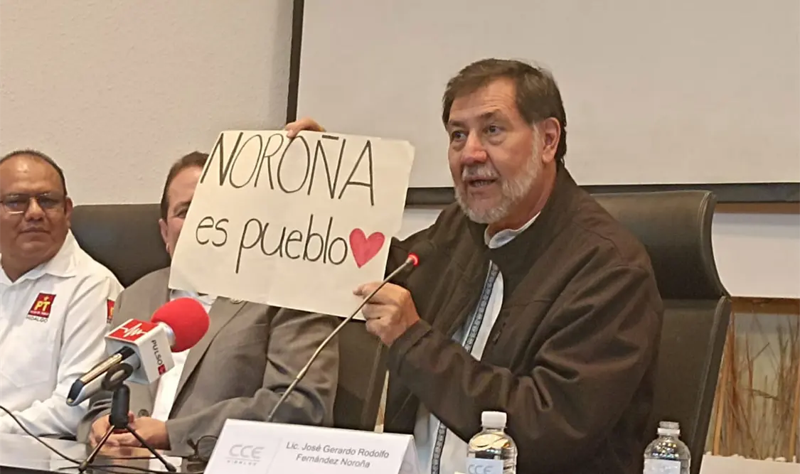 Gerardo Fernández Noroña hará su propio sondeo