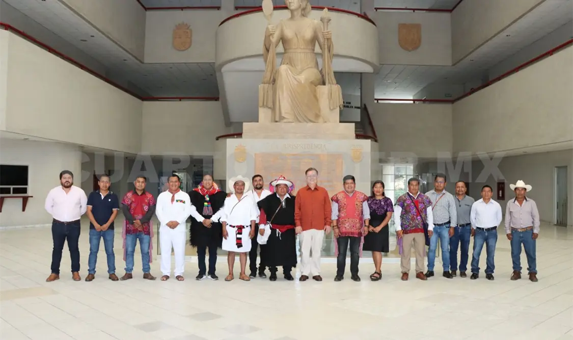 Reconocen pueblos indígenas labor del Poder Judicial