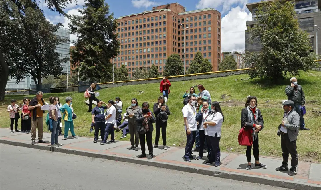 Sismo de 6.1 sacude Colombia