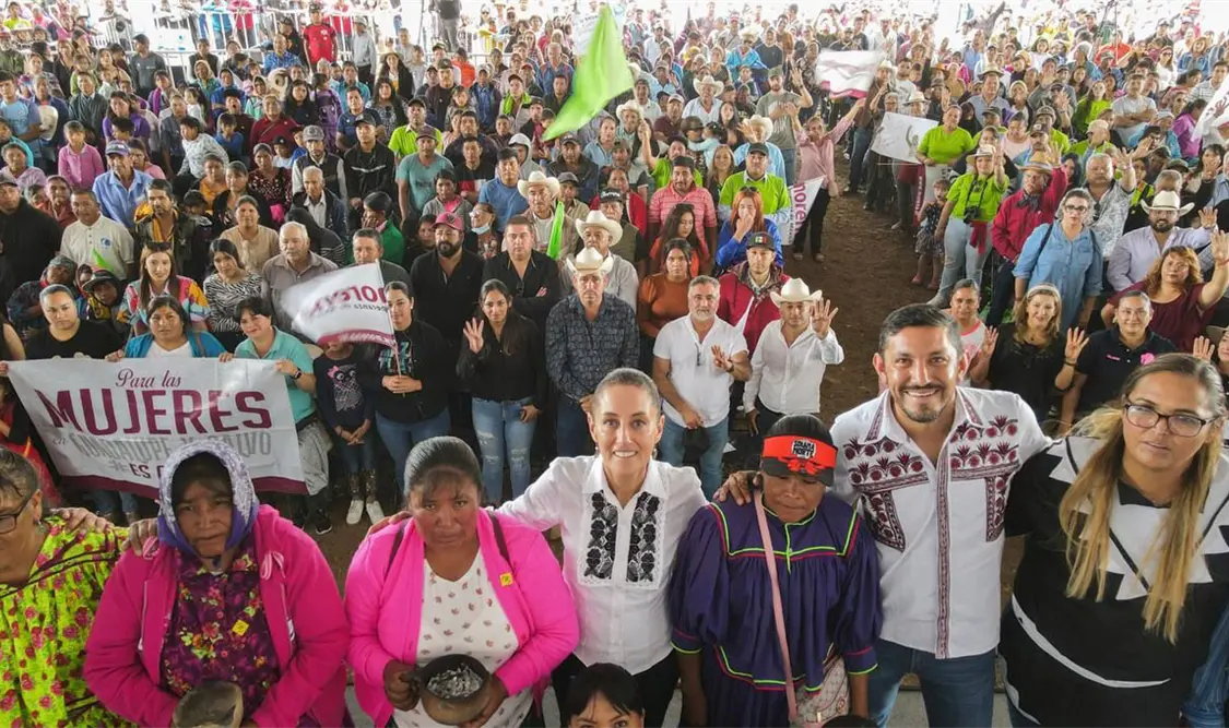 Destaca Sheinbaum compromiso de la 4T en Sierra Tarahumara