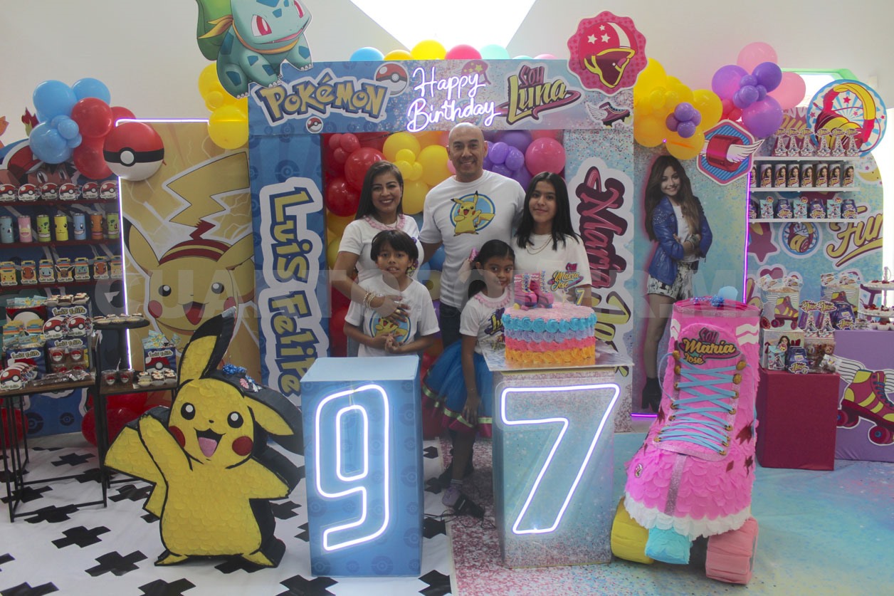 Hermanitos festejaron juntos