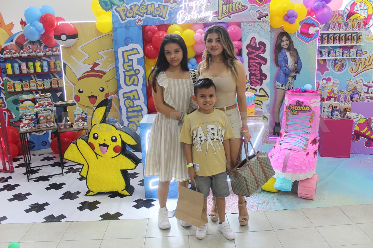Hermanitos festejaron juntos