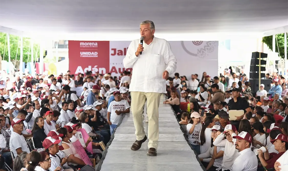 Celebra Adán Augusto 60 días de recorridos