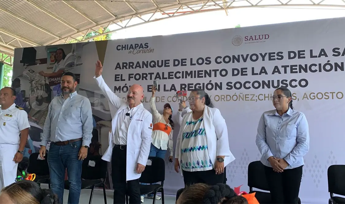 Rutilio y AMLO priorizan la justicia social: Salud